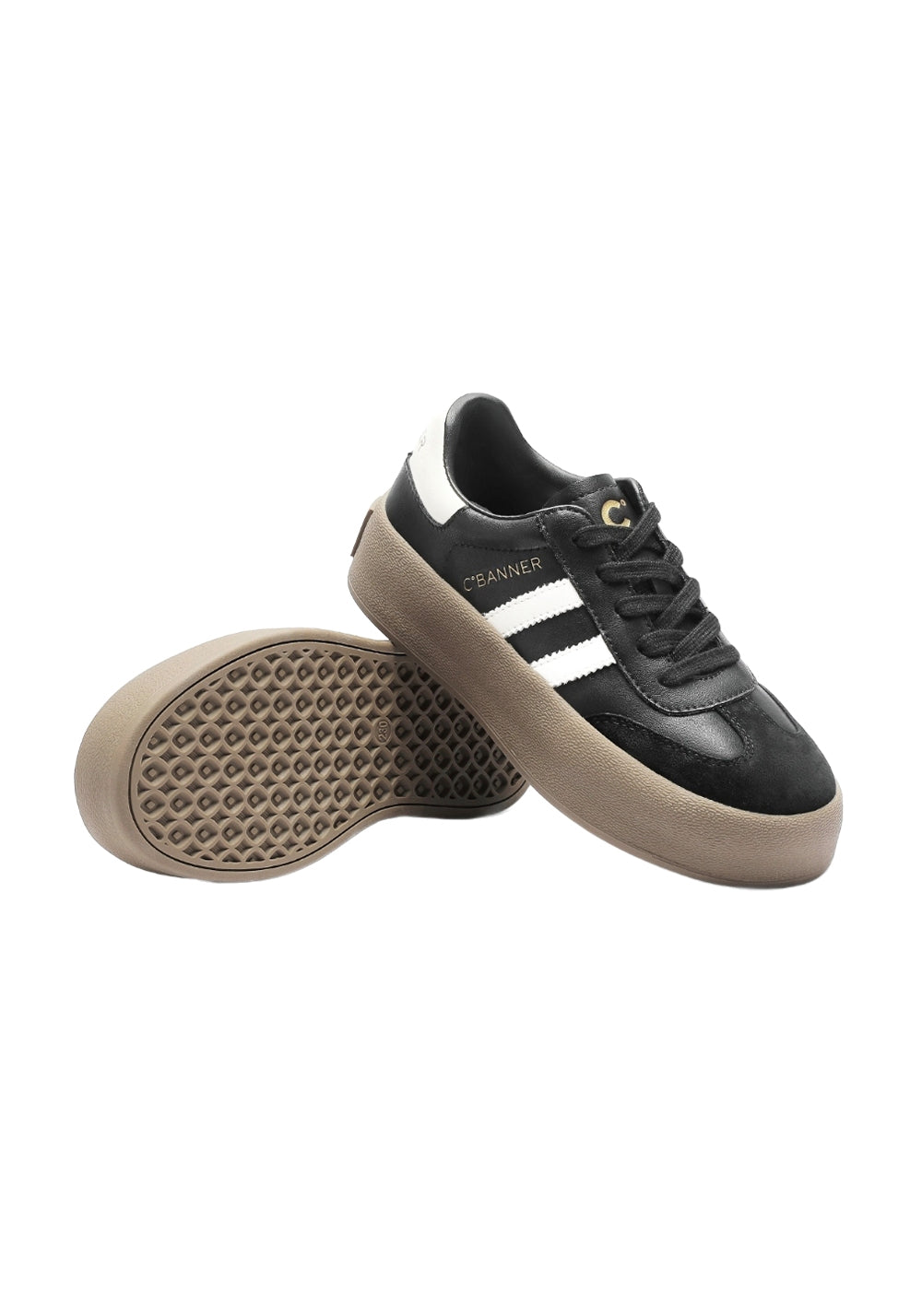 C.BANNER丨Silver Grey Colorblock Platform Sneakers - PSYLOS 1, C.BANNER丨Silver Grey Colorblock Platform Sneakers, Chunky Sneakers, C.BANNER, PSYLOS 1